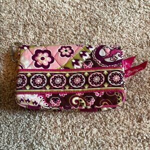 Vera Bradley very berry Pink and Brown Patterned Women's Bag